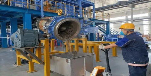 金力永磁 從開工建設到試產，不足一年成功產出第一爐產品